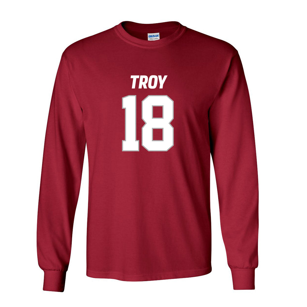 Troy - NCAA Football : Gunnar Watson Shersey Long Sleeve T-Shirt
