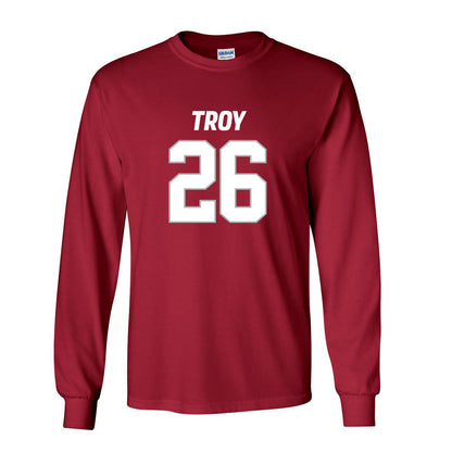 Troy - NCAA Football : Dewhitt Betterson Jr Shersey Long Sleeve T-Shirt