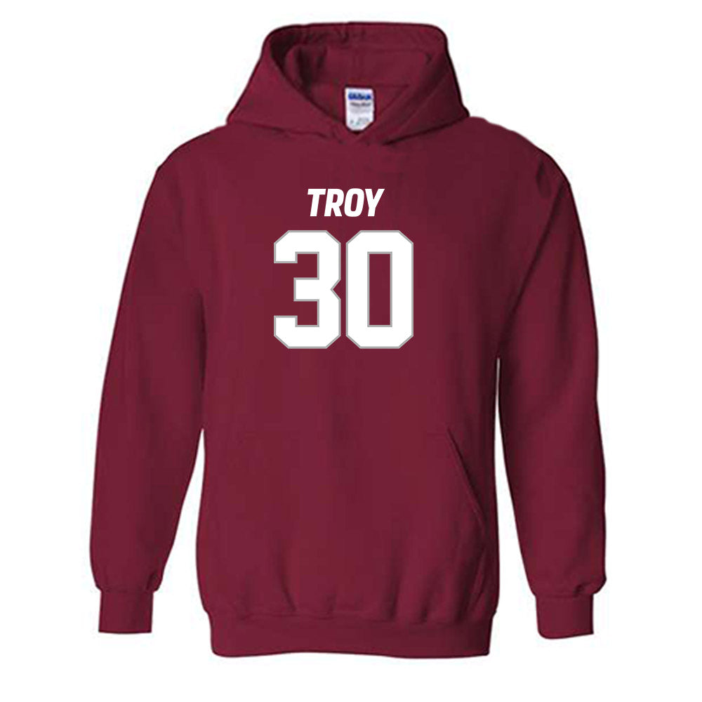 Troy - NCAA Football : Nasir Pogue Shersey Hooded Sweatshirt