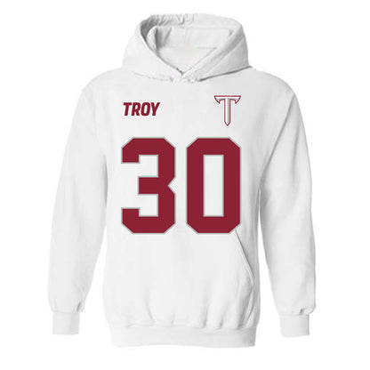 Troy - NCAA Football : Nasir Pogue Hooded Sweatshirt