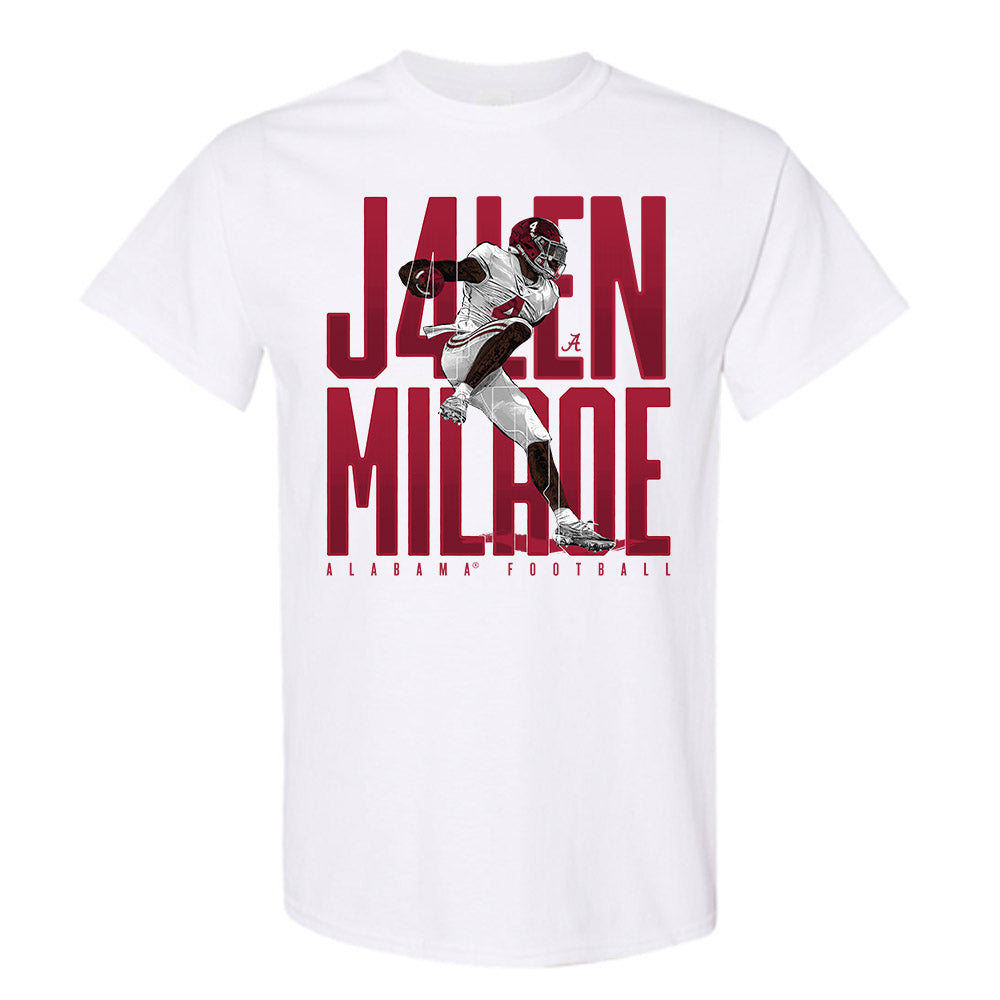 Alabama - NCAA Football : Jalen Milroe Qb T-Shirt
