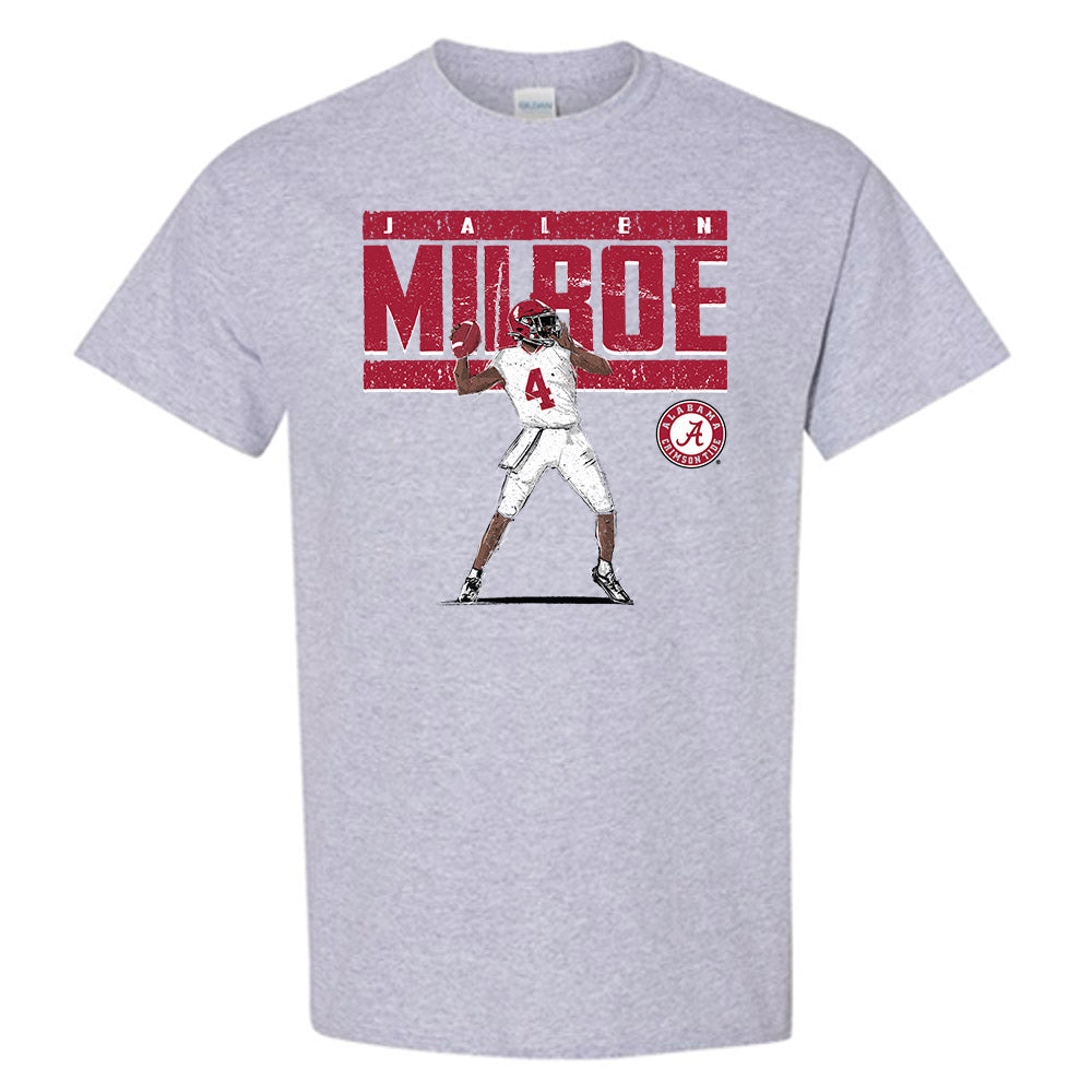Alabama - NCAA Football : Jalen Milroe Qb T-Shirt