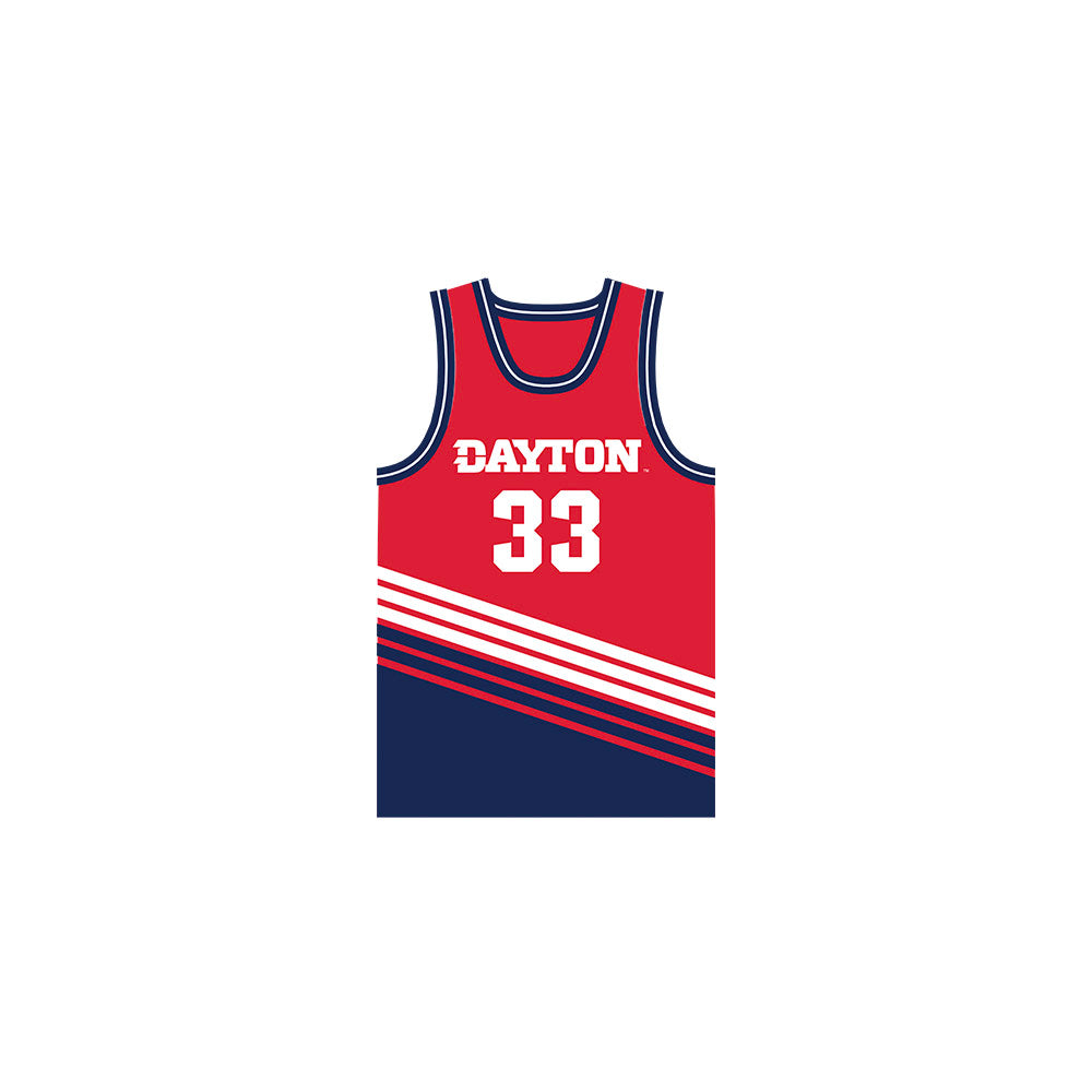 Dayton - NCAA Mens Basketball : MakaiGrant - Basketball Jersey Replica Jersey