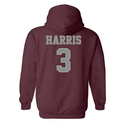 NCCU - NCAA Football : Walker Harris Shersey Hooded Sweatshirt