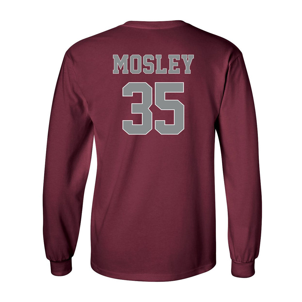 NCCU - NCAA Football : Christian Mosley Shersey Long Sleeve T-Shirt
