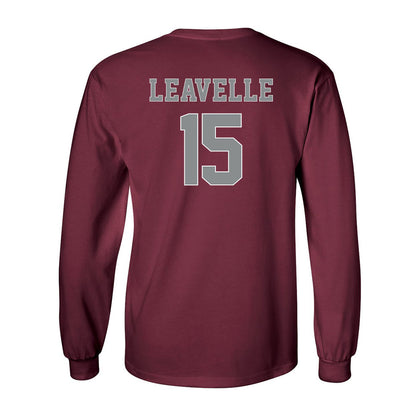 NCCU - NCAA Football : Matthew Leavelle Shersey Long Sleeve T-Shirt