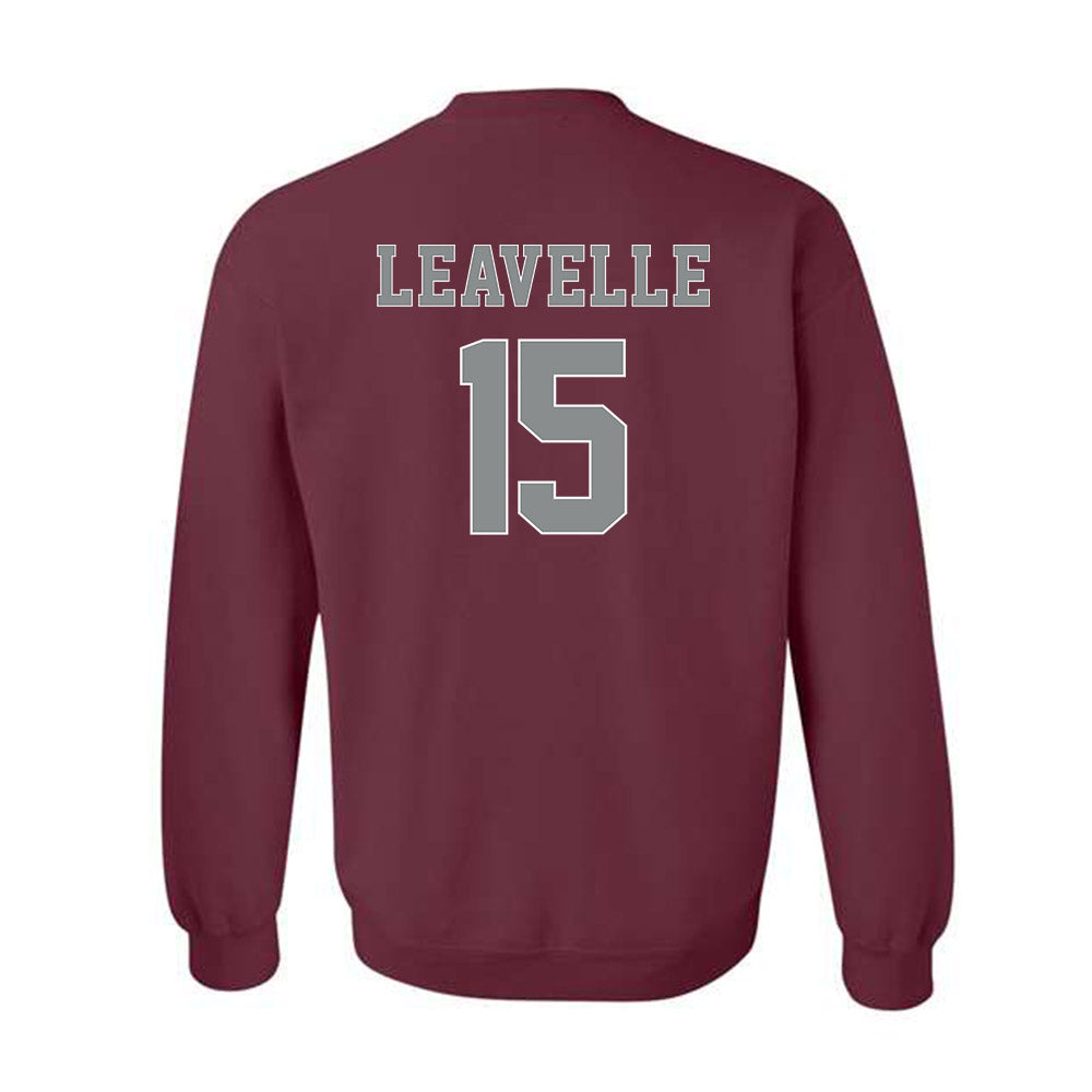 NCCU - NCAA Football : Matthew Leavelle Shersey Sweatshirt