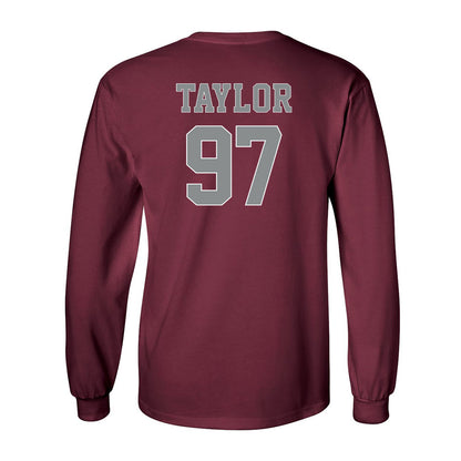NCCU - NCAA Football : Jaden Taylor Shersey Long Sleeve T-Shirt