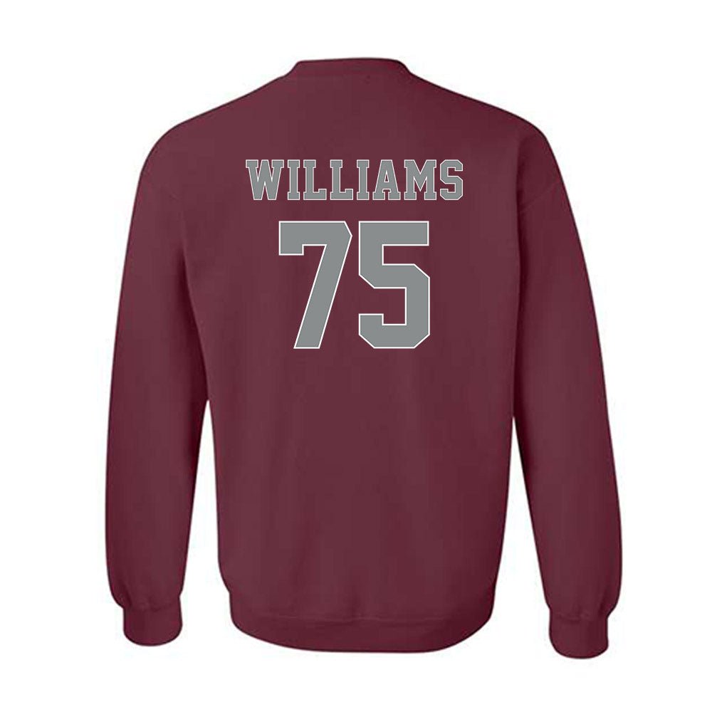 NCCU - NCAA Football : Ta'Ron Williams Shersey Sweatshirt
