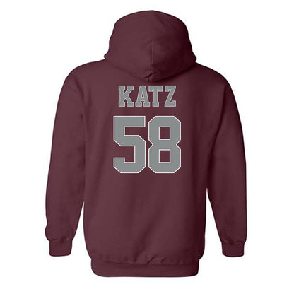 NCCU - NCAA Football : Samuel Katz - Shersey Hooded Sweatshirt