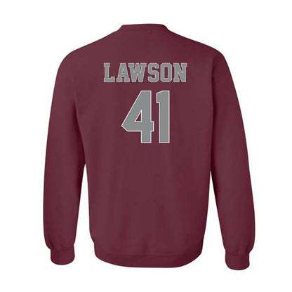 NCCU - NCAA Football : Isaiah Lawson Shersey Sweatshirt