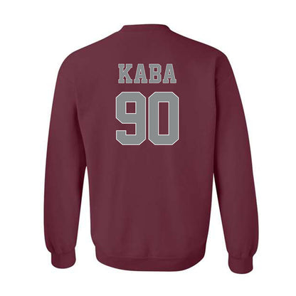 NCCU - NCAA Football : Karfa Kaba - Shersey Sweatshirt