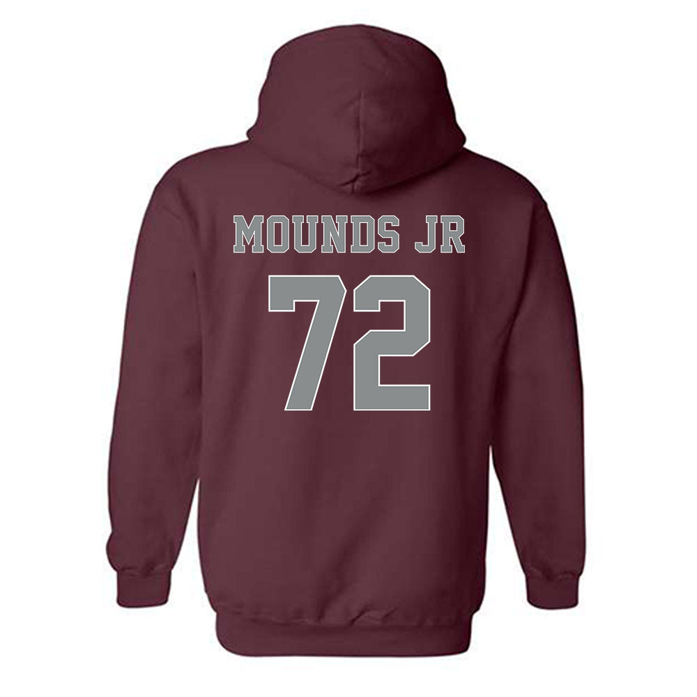 NCCU - NCAA Football : Larry Mounds Jr - Shersey Hooded Sweatshirt