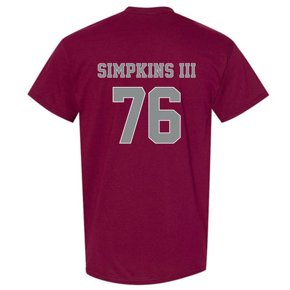 NCCU - NCAA Football : Torricelli Simpkins III Shersey T-Shirt