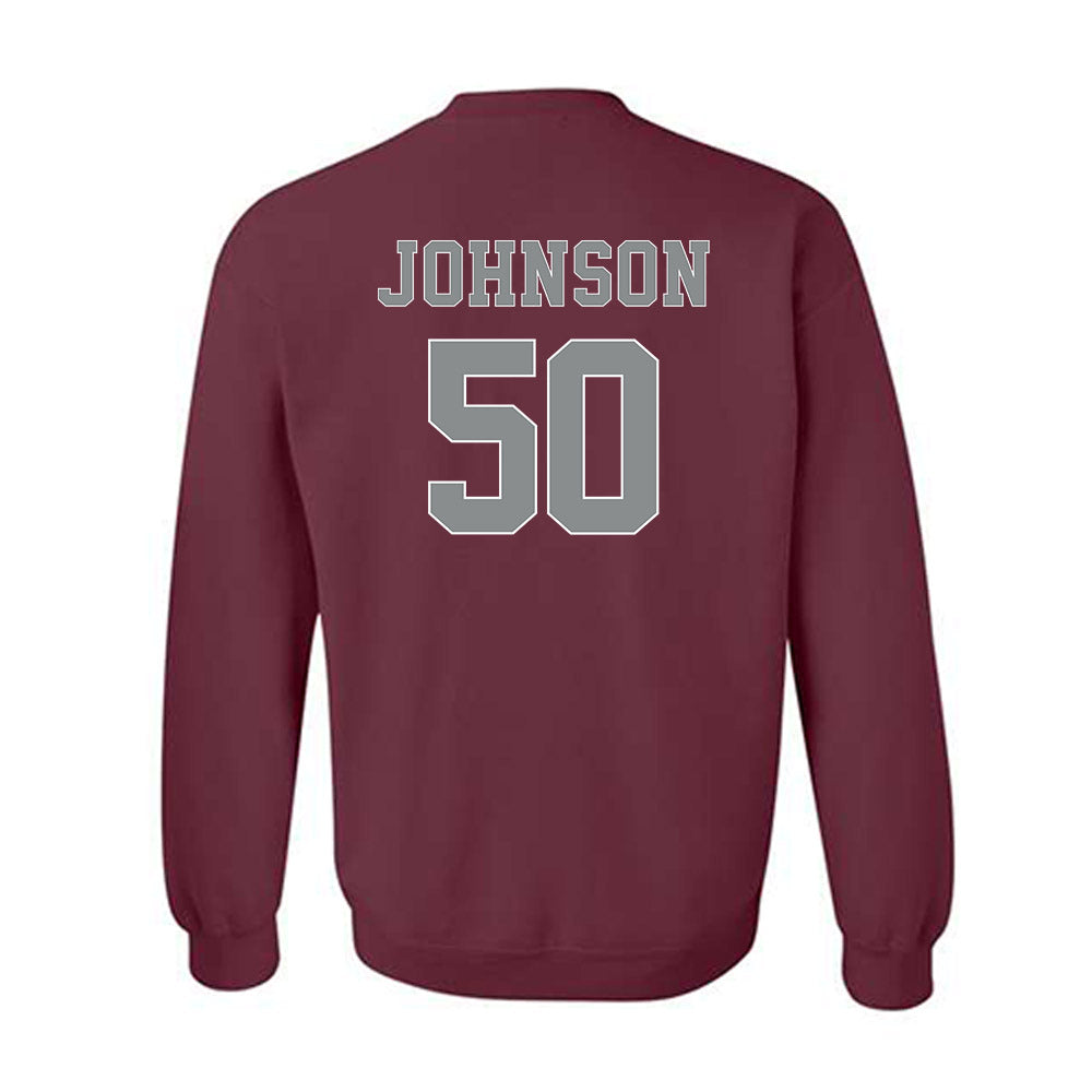 NCCU - NCAA Football : Thomas Johnson Shersey Sweatshirt