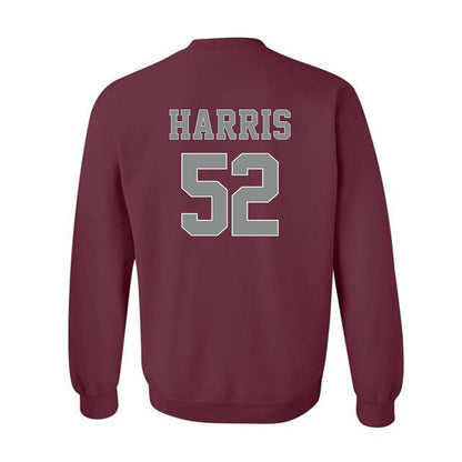 NCCU - NCAA Men's Basketball : Jadarius Harris - Crewneck Sweatshirt Classic Shersey