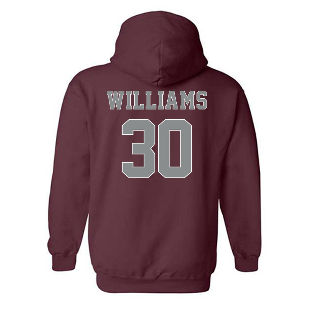 NCCU - NCAA Football : Cameron Williams Shersey Hooded Sweatshirt