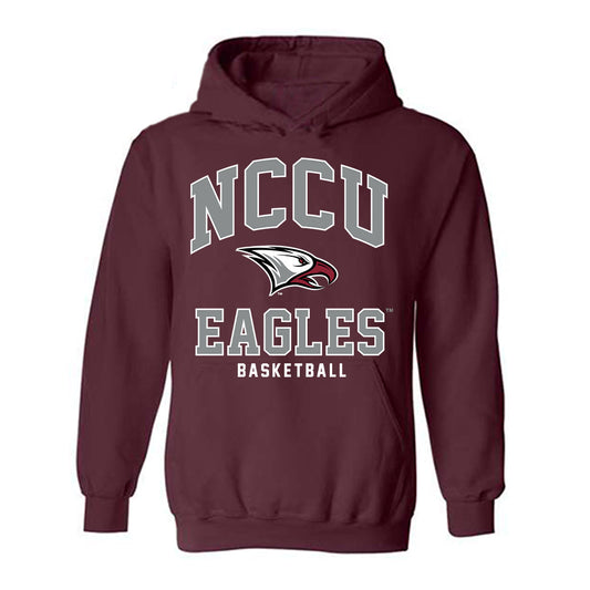 NCCU - NCAA Men's Basketball : Jadarius Harris - Hooded Sweatshirt Classic Shersey