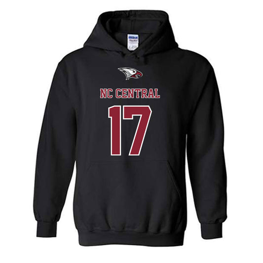 NCCU - NCAA Football : Donovan Cartwright Shersey Hooded Sweatshirt