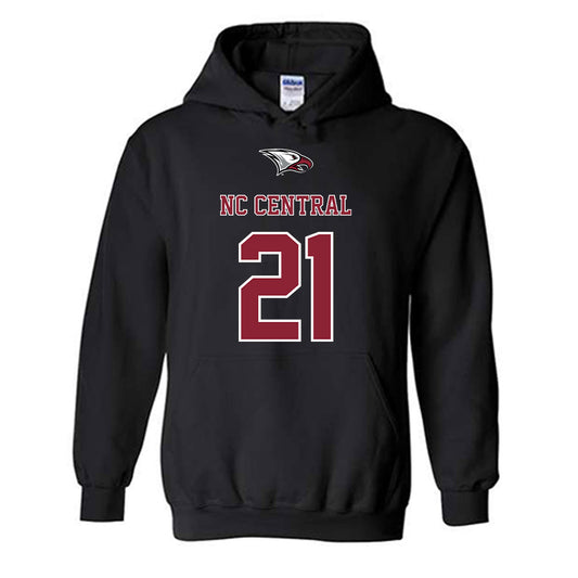 NCCU - NCAA Football : Joshua Pullen Shersey Hooded Sweatshirt