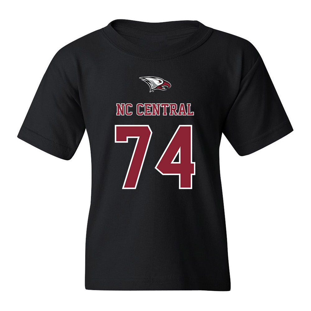 NCCU - NCAA Football : Andrew Nickens - Shersey Youth T-Shirt