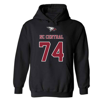 NCCU - NCAA Football : Andrew Nickens - Shersey Hooded Sweatshirt