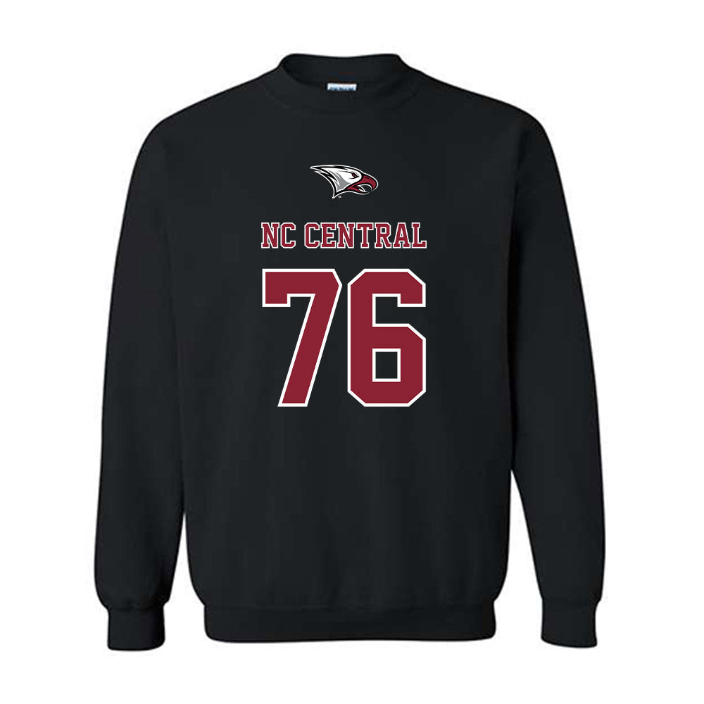 NCCU - NCAA Football : Torricelli Simpkins III Shersey Sweatshirt