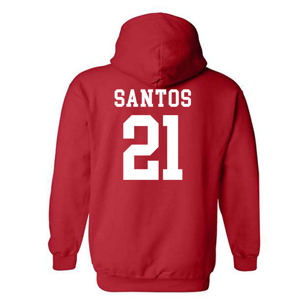 St. Johns - NCAA Softball : Melanie Santos Hooded Sweatshirt