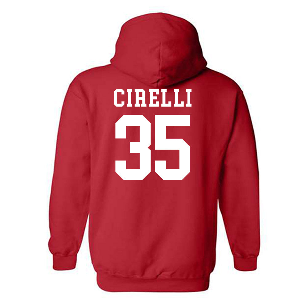 St. Johns - NCAA Baseball : Nick Cirelli Hooded Sweatshirt