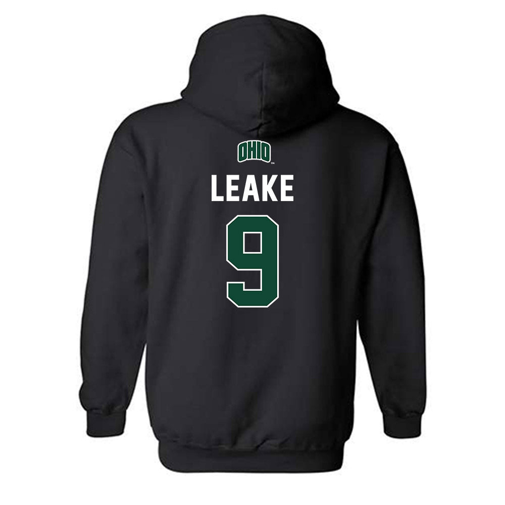 Ohio - NCAA Football : Blake Leake - Hooded Sweatshirt Classic Shersey