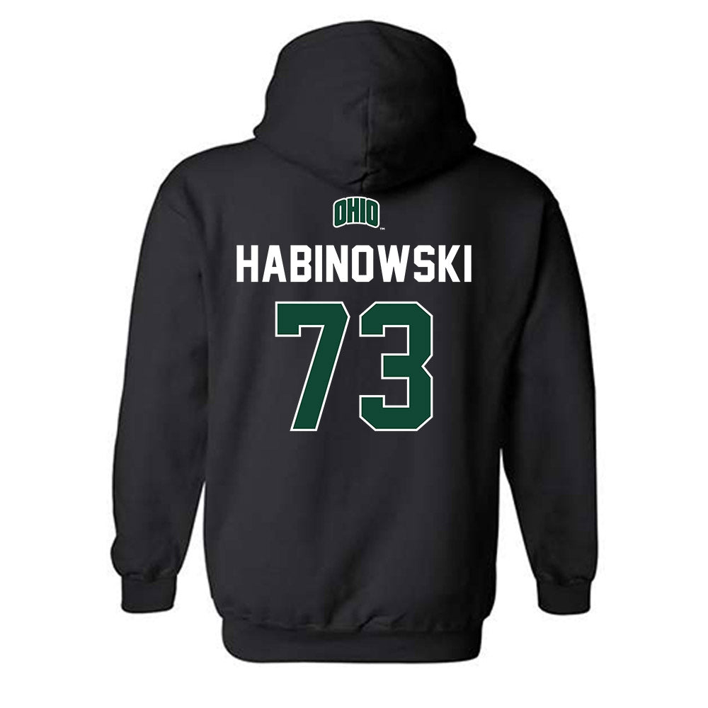 Ohio - NCAA Football : Joseph Habinowski - Hooded Sweatshirt Classic Shersey