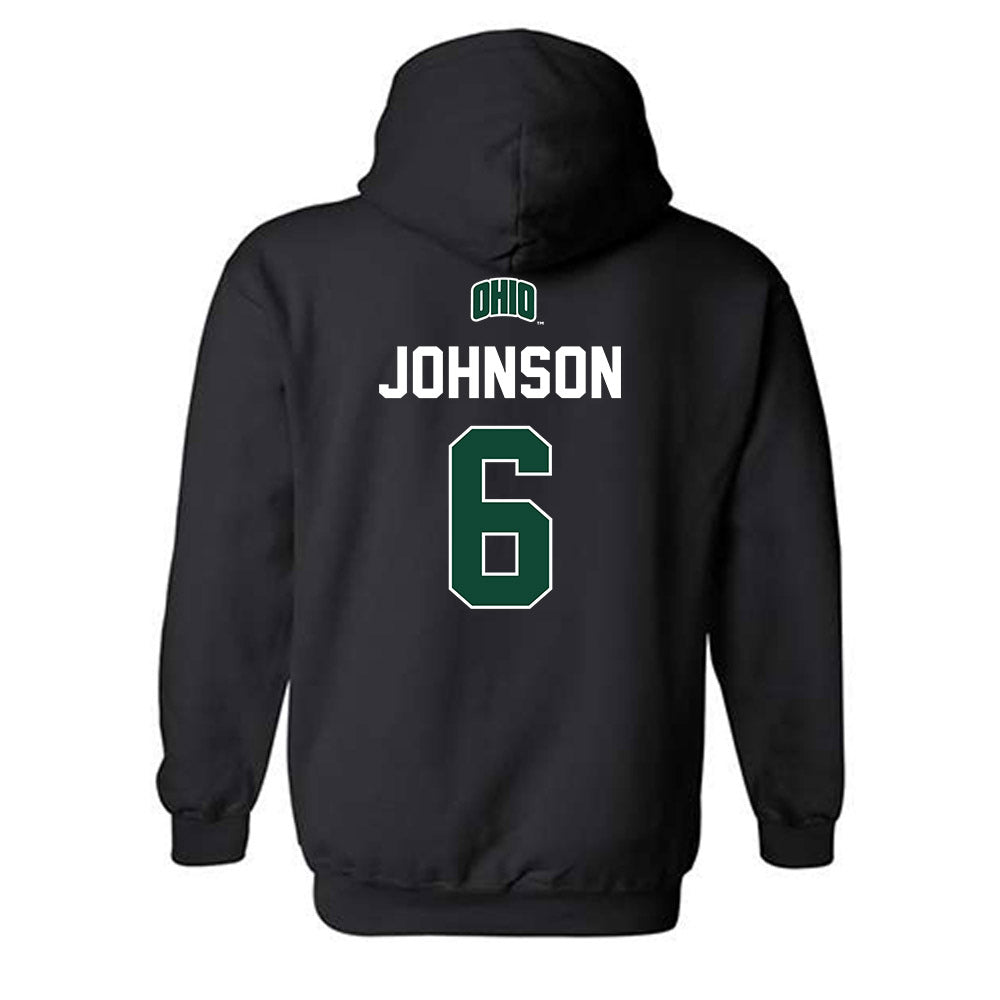 Ohio - NCAA Football : Dustin Johnson - Hooded Sweatshirt Classic Shersey