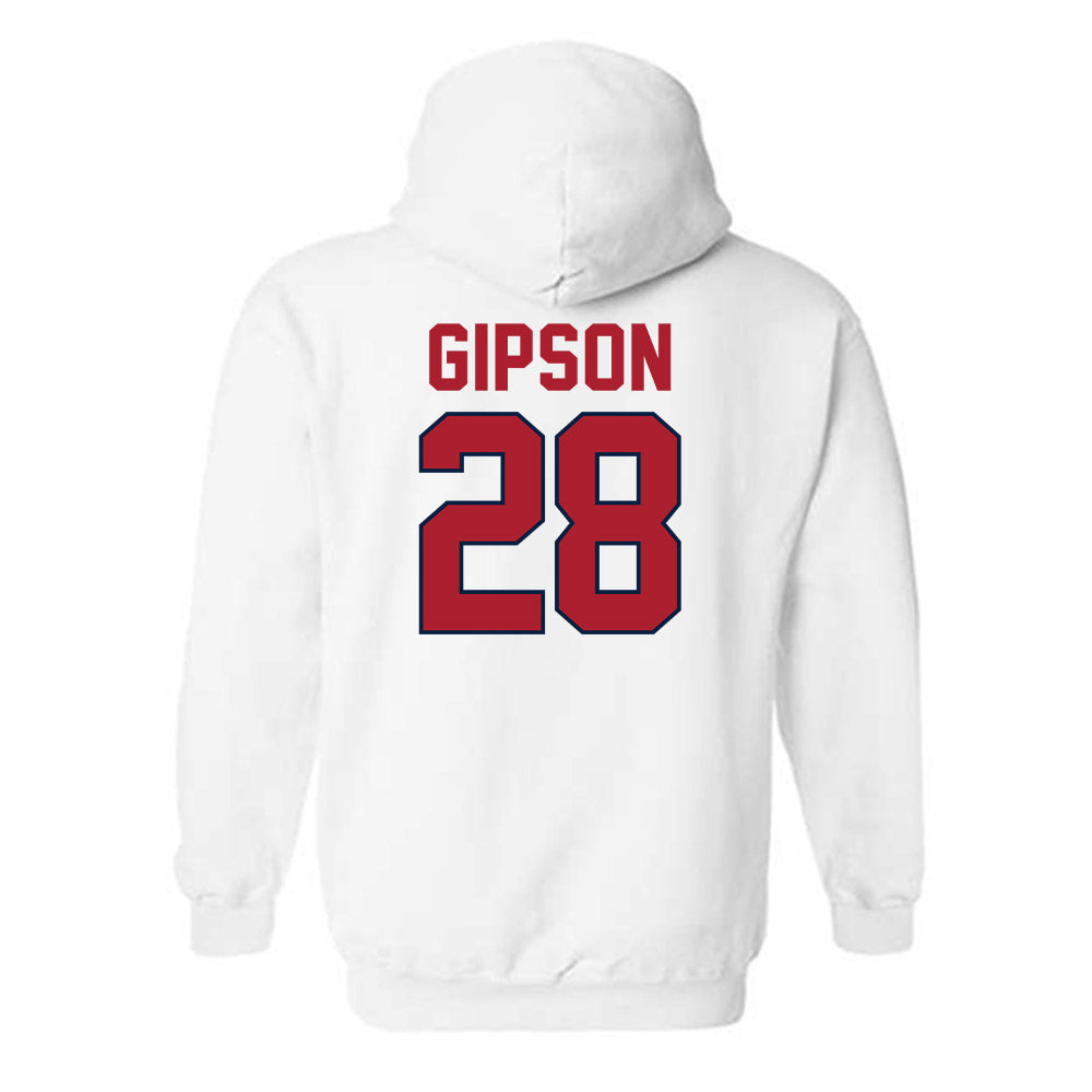 Liberty - NCAA Football : Justin Gipson Shersey Hooded Sweatshirt