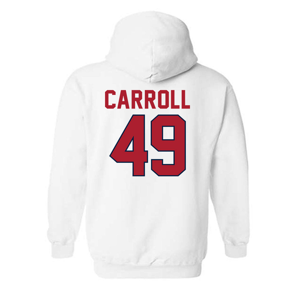 Liberty - NCAA Football : Grey Carroll - Hooded Sweatshirt