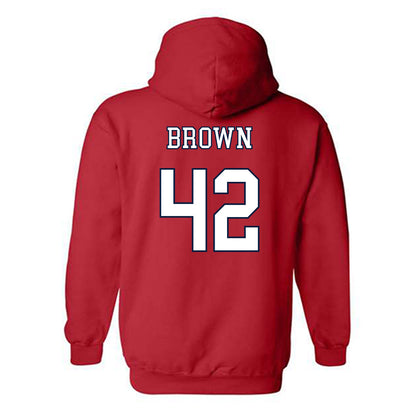 Liberty - NCAA Football : Nicholas Brown Shersey Hooded Sweatshirt