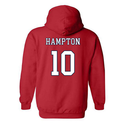 Liberty - NCAA Football : Nathan Hampton Shersey Hooded Sweatshirt