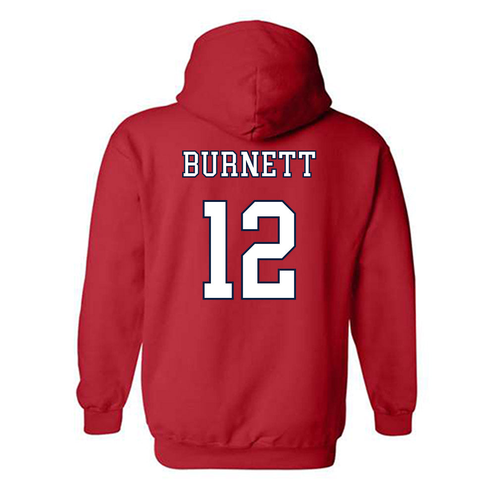 Liberty - NCAA Football : Zak Burnett Shersey Hooded Sweatshirt