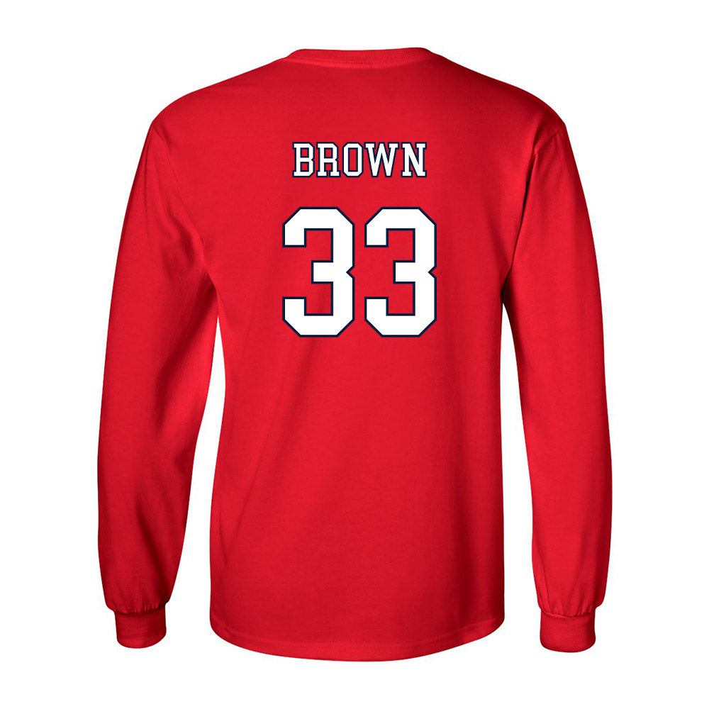Liberty - NCAA Football : Lawrence Brown Shersey Long Sleeve T-Shirt