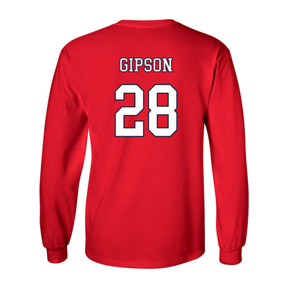 Liberty - NCAA Football : Justin Gipson Shersey Long Sleeve T-Shirt