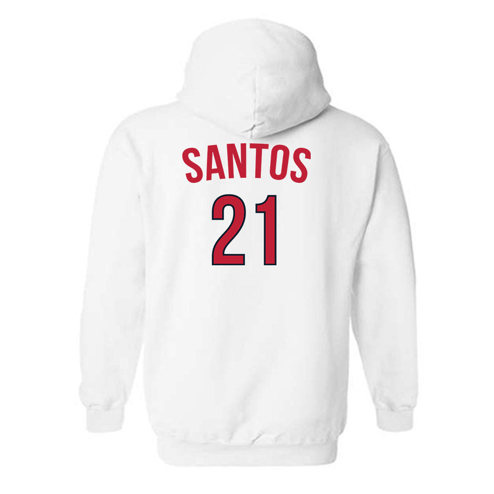 St. Johns - NCAA Softball : Melanie Santos Hooded Sweatshirt