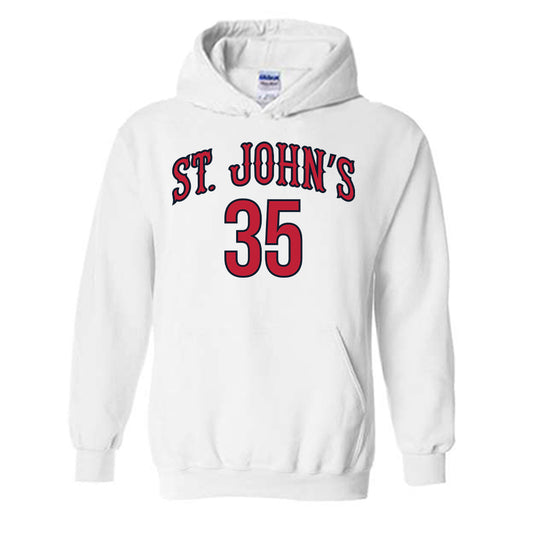 St. Johns - NCAA Baseball : Nick Cirelli Hooded Sweatshirt