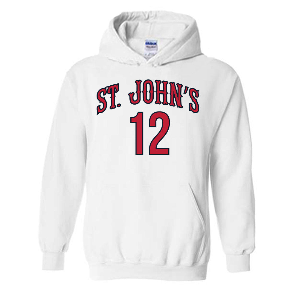 St. Johns - NCAA Women's Soccer : Jessica Garziano Hooded Sweatshirt