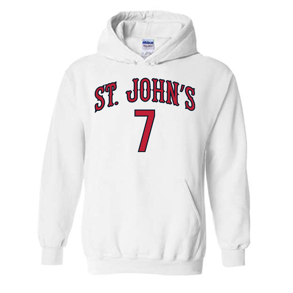 St. Johns - NCAA Baseball : Luke Orbon Hooded Sweatshirt