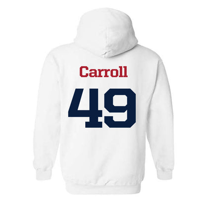 Liberty - NCAA Football : Grey Carroll - Hooded Sweatshirt