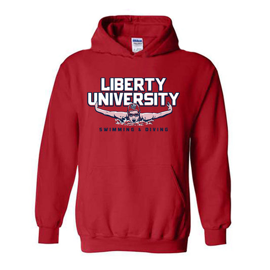 Liberty - NCAA Women's Swimming & Diving : Abigayle Strohmeier Hooded Sweatshirt