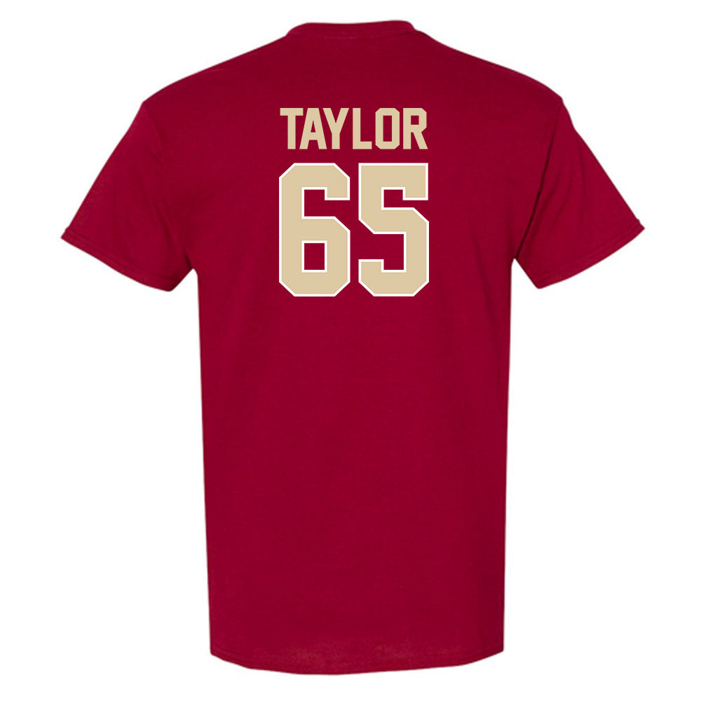 Boston College - NCAA Football : Logan Taylor - Replica Shersey Short Sleeve T-Shirt