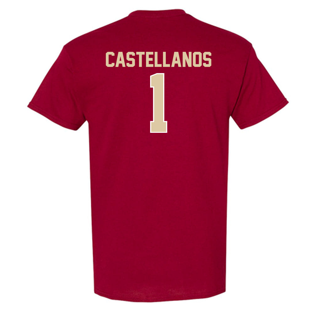 Boston College - NCAA Football : Thomas Castellanos - Short Sleeve T-Shirt