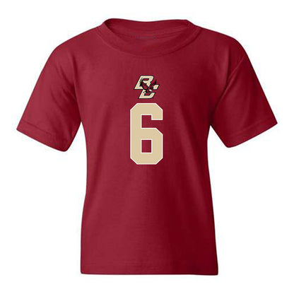 Boston College - NCAA Football : Jaedn Skeete - Youth T-Shirt