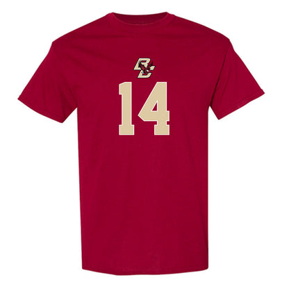 Boston College - NCAA Football : Jalon Williams - Short Sleeve T-Shirt