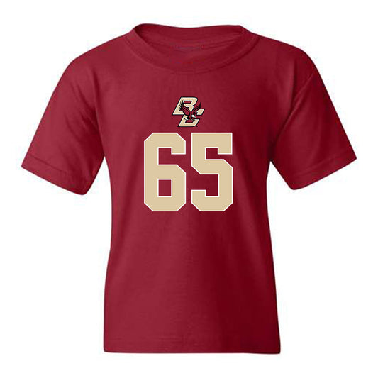 Boston College - NCAA Football : Logan Taylor - Replica Shersey Youth T-Shirt